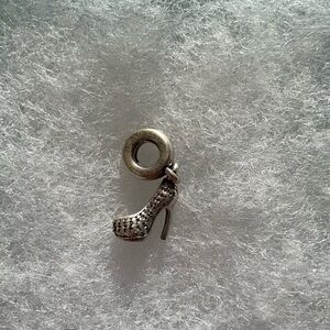 Pandora Silver High Heel Shoe Charm